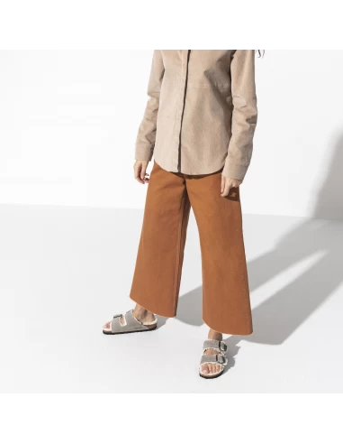 Birkenstock Mules Fourées Femme Arizona Vl Shearling Daim Gris – Image 7