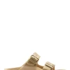 Birkenstock Mules Femme Arizona Eva Caoutchouc Glamour Dorée