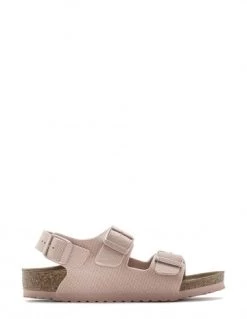 Birkenstock Sandales Enfant Milano Textile Rose