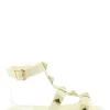 Hylton Sandales Femme Sunrise Ivory Cuir Blanc