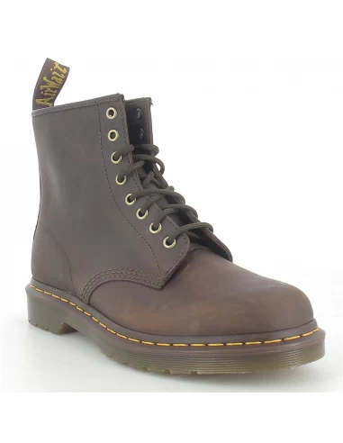 Dr. Martens Dr Martens Boots Homme 1460 Cuir Crazy Horse Marron – Image 3