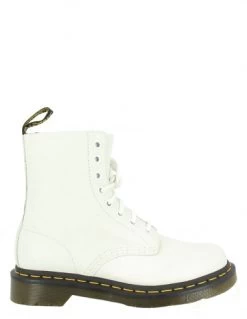 Dr. Martens Dr Martens Boots Femme 1460 Pascal Cuir Virginia Blanc