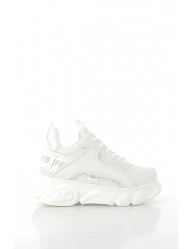 Buffalo Baskets Compensées Femme Cld Chai Blanc – Image 5