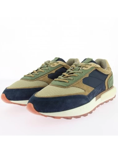 Hoff Baskets De Ville Homme Pampa Daim Bleu Marron Kaki – Image 2