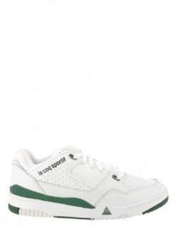 Le Coq Sportif Sneakers Homme LCS T1000 Cuir Blanc/vert