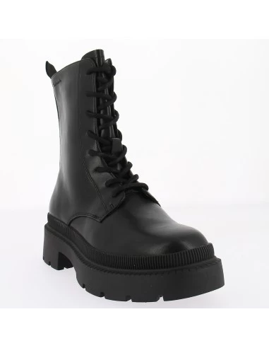 Tamaris Bottines à Lacets Femme 25215-29 001 Cuir Noir – Image 3