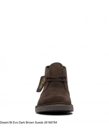 Clarks Boots Homme Desert Bt Evo Dark Brown Suede – Image 3