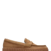Clarks Mocassin Femme Torhill Penny Light Tan Suede
