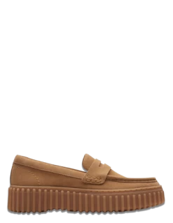 Clarks Mocassin Femme Torhill Penny Light Tan Suede