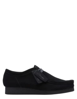 Clarks Derbies Homme Wallabee Evo Black Suede