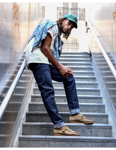 Clarks Derbies Homme Wallabee Evo Dark Sand Suede – Image 6