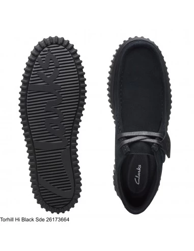 Clarks Derbies Homme Torhill Hi Black Sde – Image 5