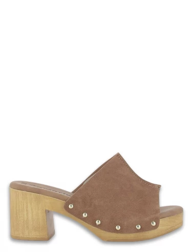 Tamaris Sabots Ă Talon Femme 27220-20 305 Cuir Marron