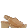 Tamaris Sandales Compensées à Talon Femme 28037-30 440 Cuir Camel
