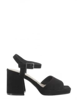 Tamaris Sandales à Talons Femme 28374-20 001 Daim Noir