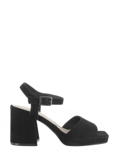 Tamaris Sandales Ă Talons Femme 28374-20 001 Daim Noir