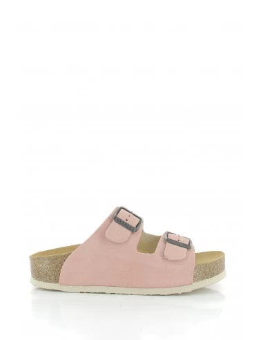 Plakton Mules Femme Cp Beta Cuir Rose – Image 4
