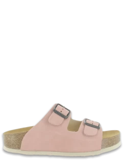 Plakton Mules Femme Cp Beta Cuir Rose