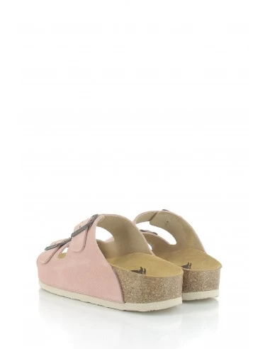 Plakton Mules Femme Cp Beta Cuir Rose – Image 5