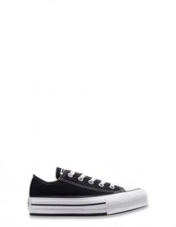 Converse Sneakers Compensées Enfant Ctas Eva Lift Ox Noir