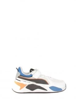 Puma Sneakers Enfant RS-X EOS AC+ Blanc/bleu/noir/orange