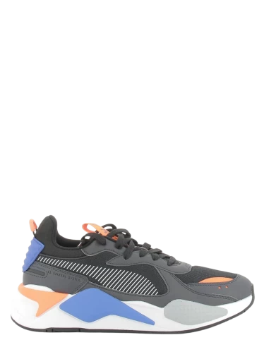 Puma Sneakers Homme Rs-x Geek Noir/gris/orange/bleu