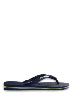 Havaianas Tongs Mixte Brasil Logo Bleu