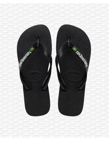 Havaianas Tongs Enfant Brasil Logo Noir