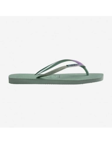 Havaianas Tongs Femme Square Glitter Vert Pailettes – Image 4