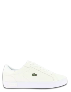 Lacoste Sneakers Homme Powercourt Cuir Blanc