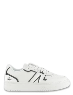 Lacoste Sneakers Femme L001 Cuir Blanc/noir