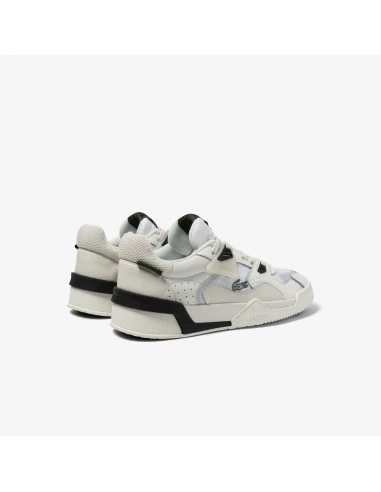 Lacoste Sneakers Homme LT 125 Cuir Blanc/beige – Image 3