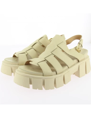 Mjus Sandales Compensées Femme Marmara Beige – Image 2