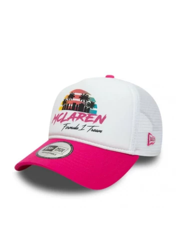 New Era Miami Eframe Trucker Mclaren Whipnk