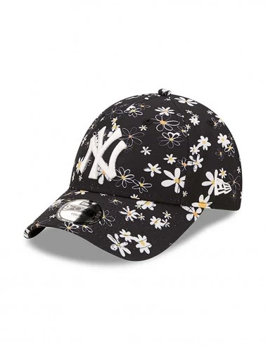 New Era Casquette Kids Aop Daisy 9forty Neyyan Blkwhi