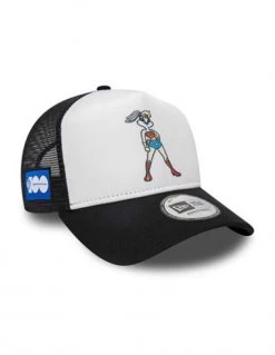 New Era Wonder Woman Trucker Ltmash Whiblk