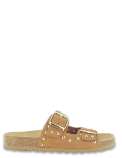 Hylton Mules Femme 6497 Cuir Marron