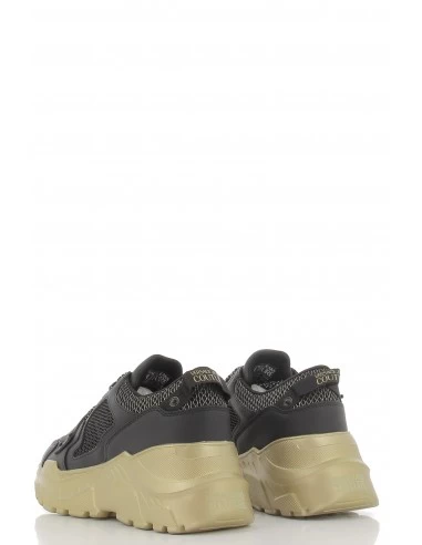 Versace Baskets De Ville Homme Speedtrack Dis Noir – Image 3