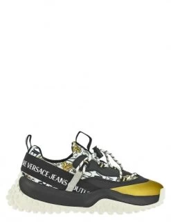 Versace Baskets De Ville Homme Hyber Noir/blanc