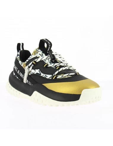 Versace Baskets De Ville Homme Hyber Noir/blanc – Image 4