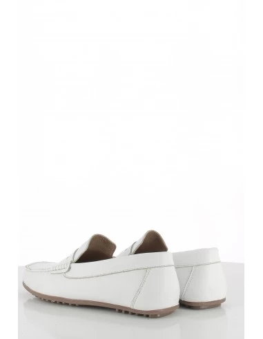 Hylton Mocassin Homme 82985-05 Daim Blanc – Image 4