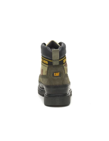 Caterpillar Bottines Homme Utha Cuir Kaki – Image 3