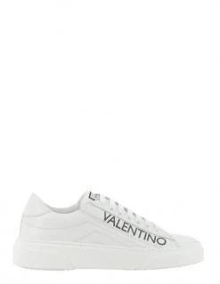 Valentino Baskets De Ville Homme Stan Summer Cuir Blanc