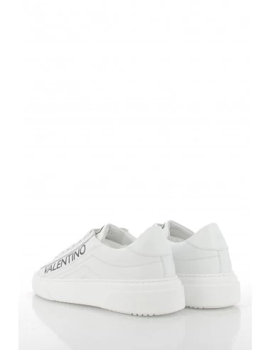 Valentino Baskets De Ville Homme Stan Summer Cuir Blanc – Image 4
