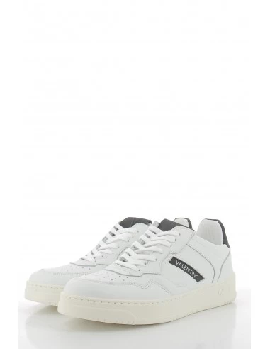 Valentino Baskets De Ville Homme Apollo Cuir Blanc – Image 2
