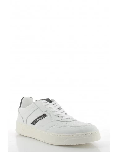 Valentino Baskets De Ville Homme Apollo Cuir Blanc – Image 3