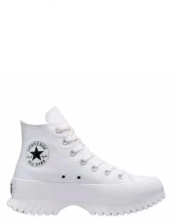 Converse Sneakers Compensées Montantes Femme Ctas Lugged 2.0 Hi Mono Blanc