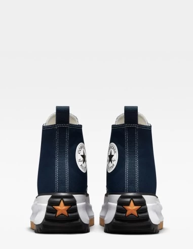 Converse Sneakers Compensées Montantes Femme Run Star Hike Hi Obsidian Bleu – Image 3