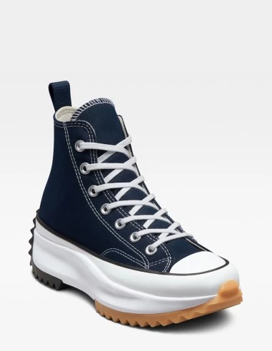Converse Sneakers Compensées Montantes Femme Run Star Hike Hi Obsidian Bleu – Image 4