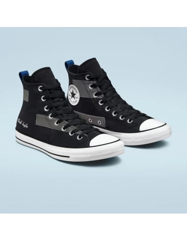 Converse Sneakers Montantes Homme Ctas Hi Patchwork Noir – Image 4